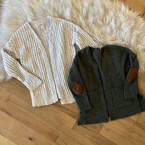 Girls Cardigan Bundle - Includes Two Sweaters